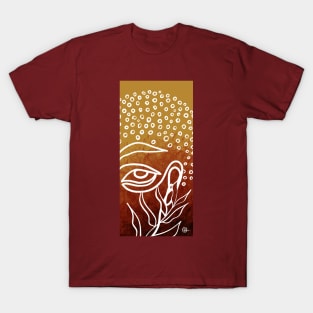 Peeking through the Leaves (warm) T-Shirt